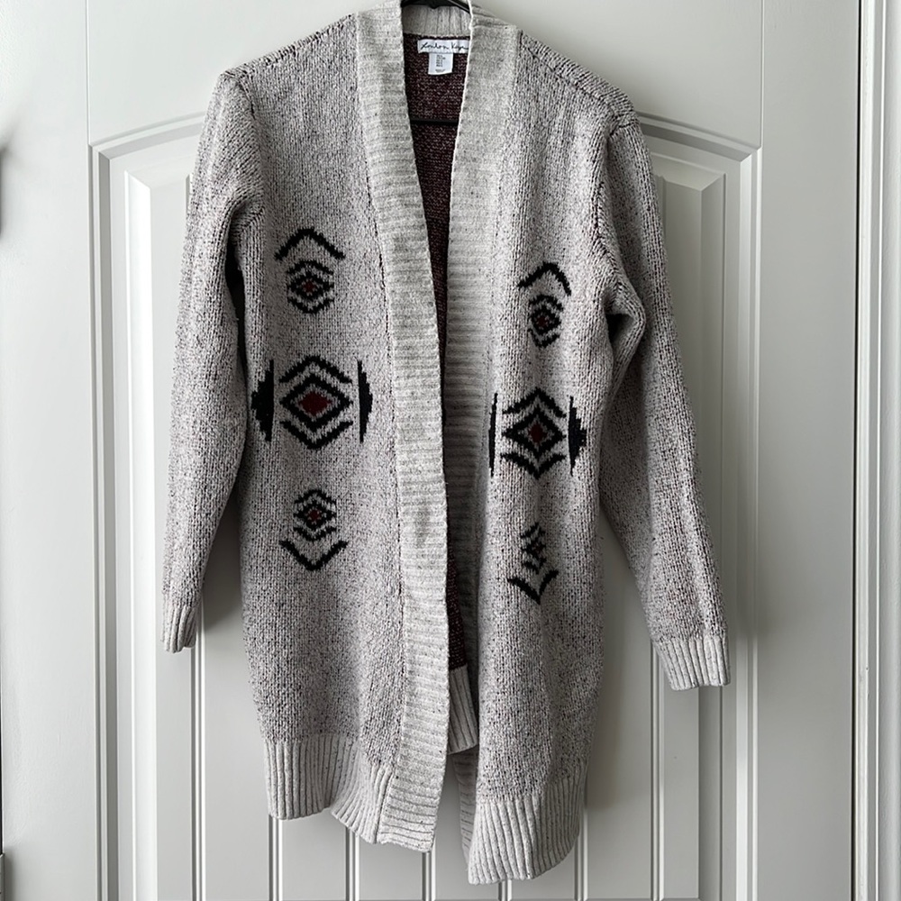 Tribal Oversized Cardigan